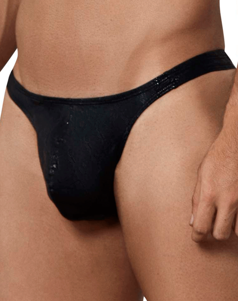 Clever 1574 Brilliant Thongs Black