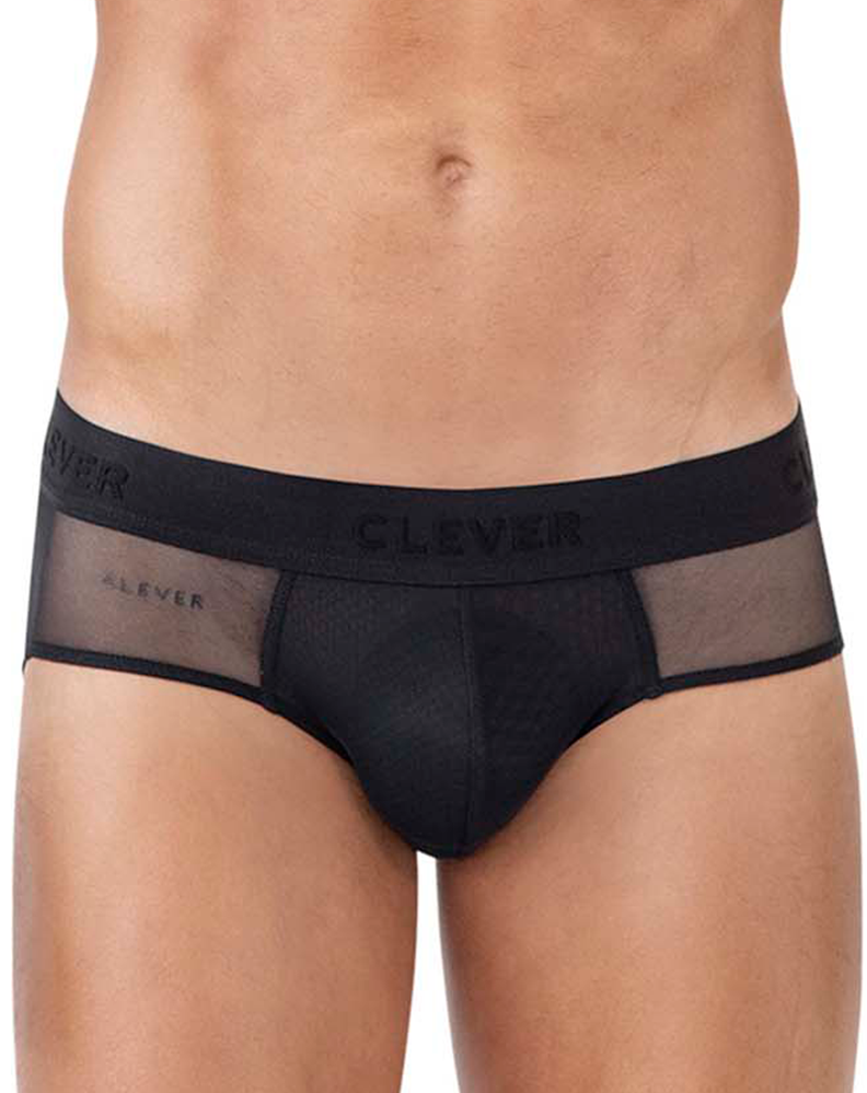 Clever 1626 Yin Yang Briefs Black