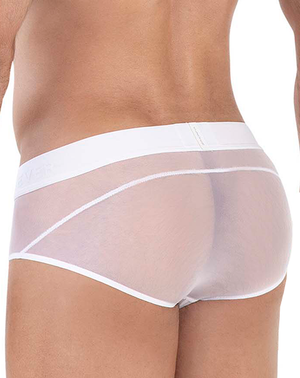 Clever 1626 Yin Yang Briefs White