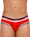 Jor 2062 Sailor Briefs Red