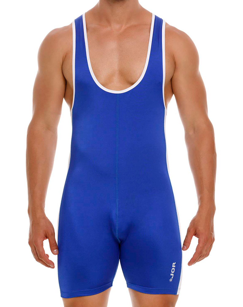 Jor 2133 Fighter Bodysuit Royal