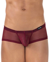 Clever 229937 3pk Australian Latin Trunks Red-black-grape