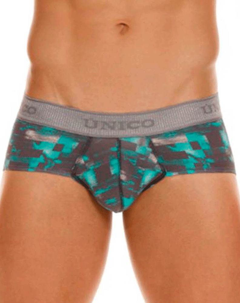 Unico 23050201104 Escaque Briefs 63-green