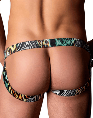 Male Power 392-295 Go Wild Sport Jock Multi Animal