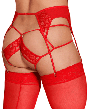 Candyman 99550 Lace Garter-jockstrap