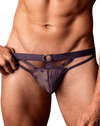 Male Power 416-291 Love Star Thong With Ring Purple