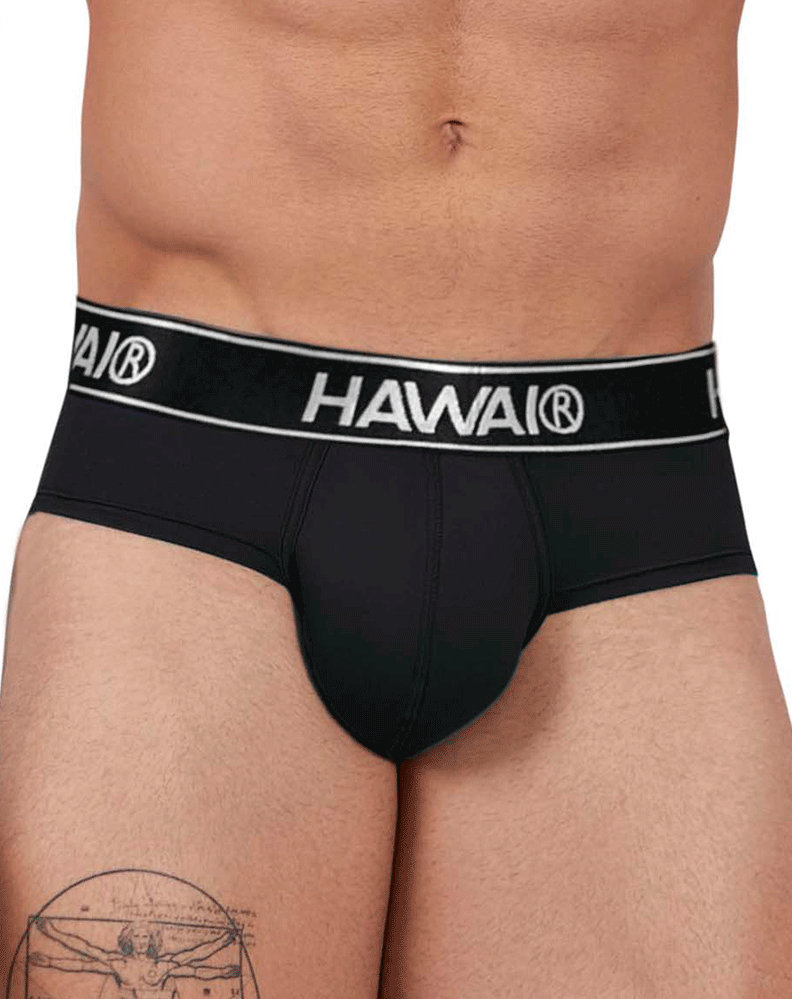 Hawai 41963 Microfiber Briefs Black