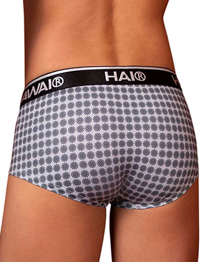 Hawai 42430 Printed Briefs Gray