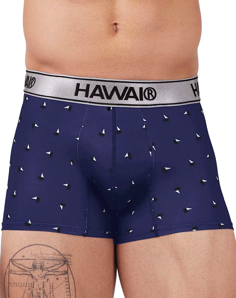 Hawai 42470 Printed Microfiber Trunks Blue