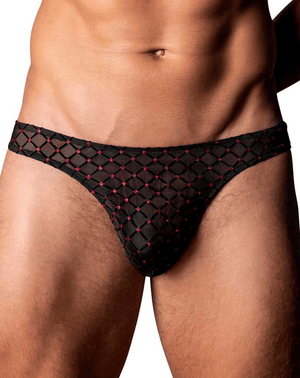 Male Power 443-296 Widow Maker Classic Thong Black