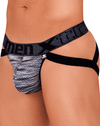 Xtremen 91099 Microfiber Mesh Jockstrap Black