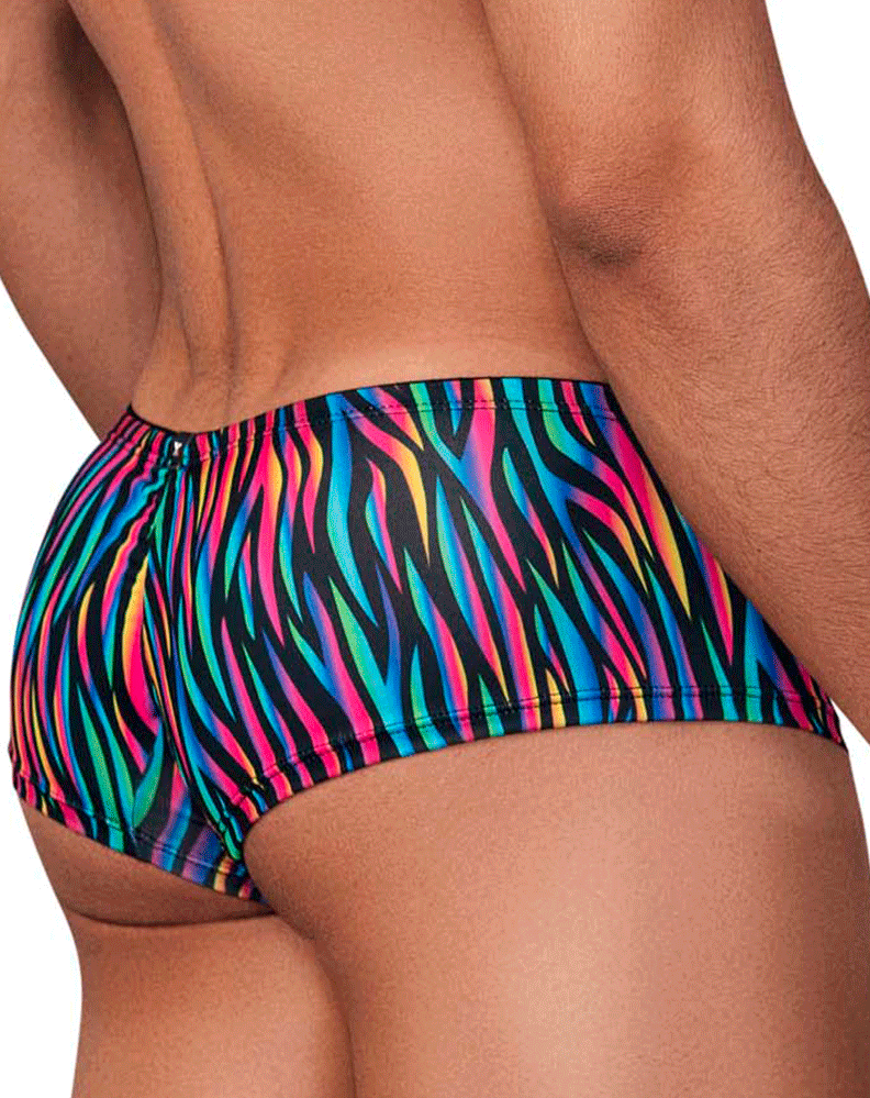 Xtremen 91147 Printed Microfiber Trunks Disco Zebra –   - Men's Underwear and Swimwear