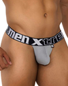 Xtremen 91184 Mesh Thongs Gray