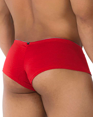 Xtremen 91190 Jacquard Trunks Red