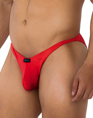 Xtremen 91192 Jacquard Bikini Red