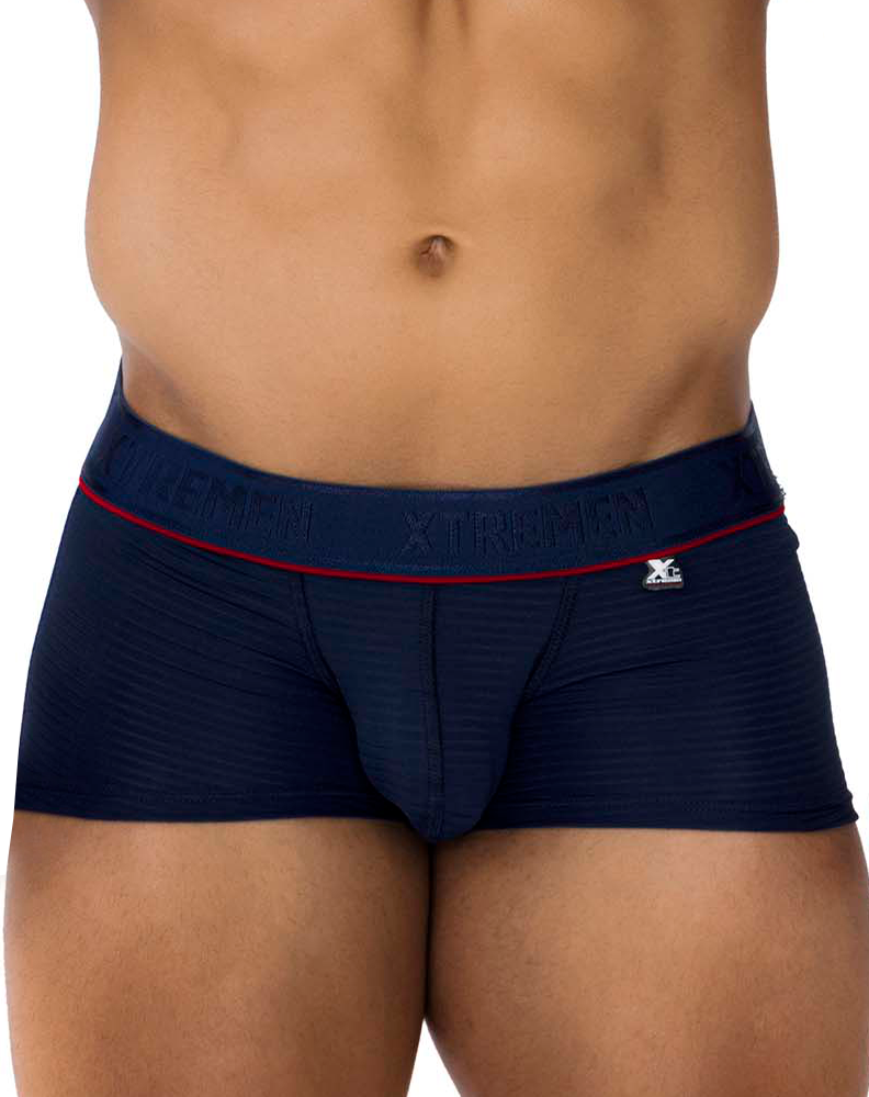 Xtremen 91196 Jacquard Trunks Dark Blue