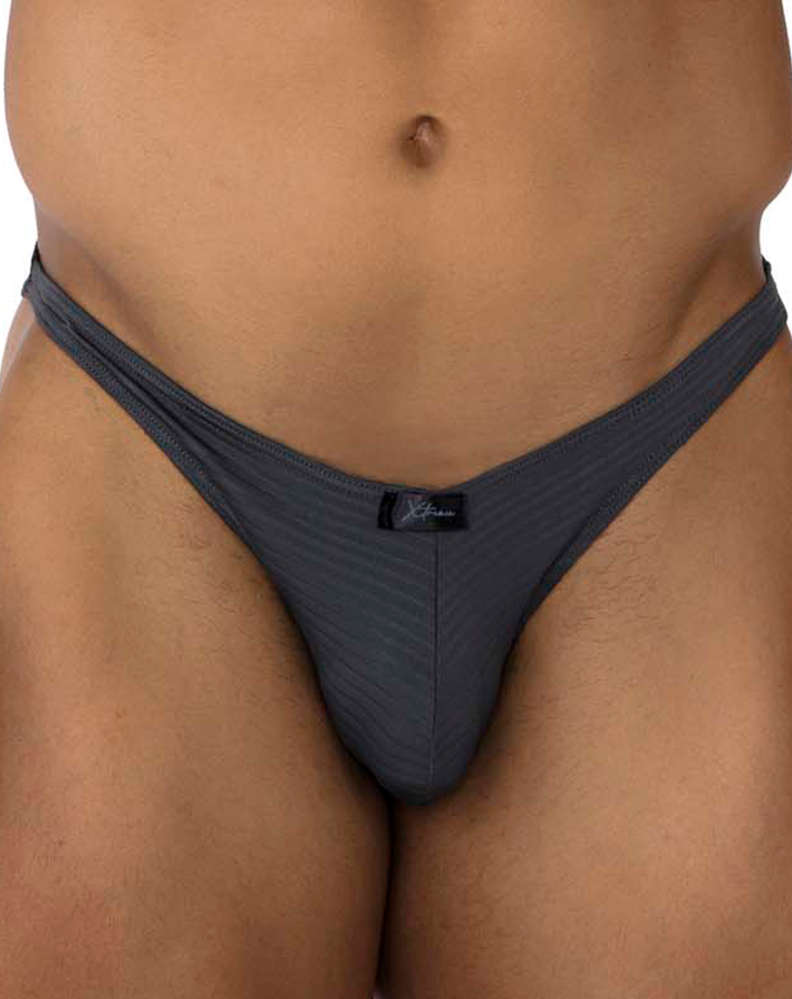 Xtremen 91198 Jacquard Thongs Gray