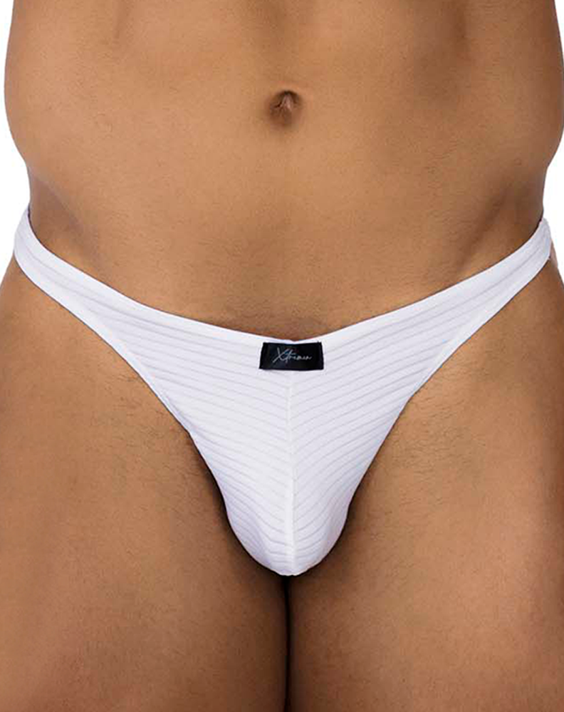 Xtremen 91198 Jacquard Thongs White