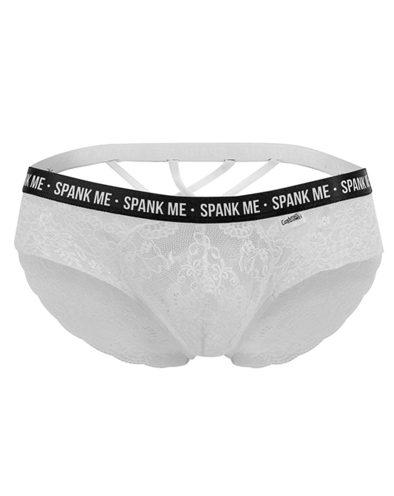 Candyman 99615x Spank Me Lace Briefs