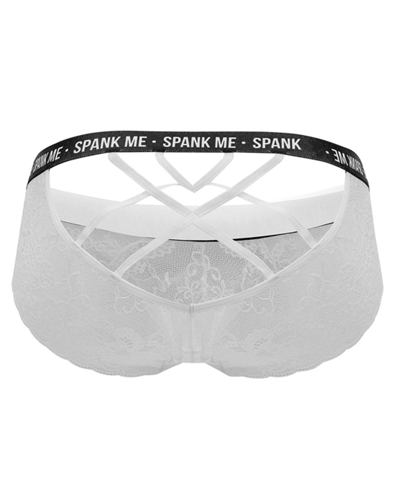 Candyman 99615x Spank Me Lace Briefs