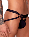 Candyman 99761 Jock G-string Black