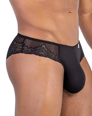 Candyman 99769 Lace Briefs Black