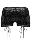 Candyman 99779 Mesh Lace Trunks Black