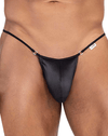 Candyman 99789 Heart Thongs Black