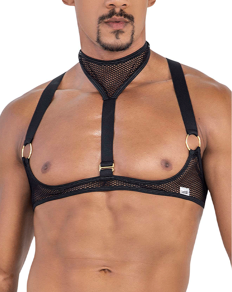 Candyman 99809 Mesh Harness Black