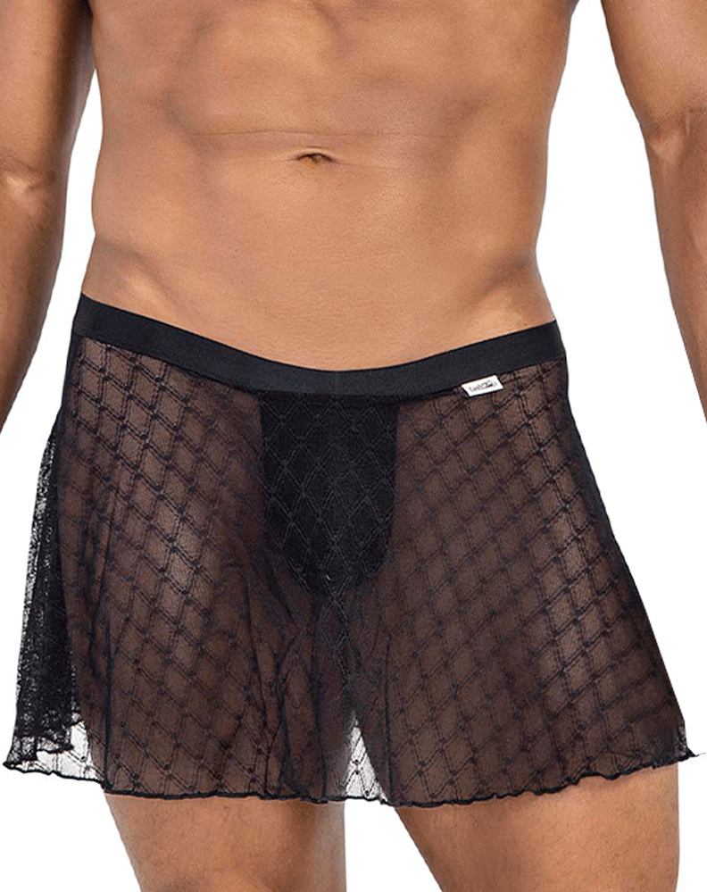 Candyman 99813 Mesh Skirt Black