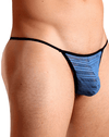 Doreanse 1306 G-String Mesh Thong Blue