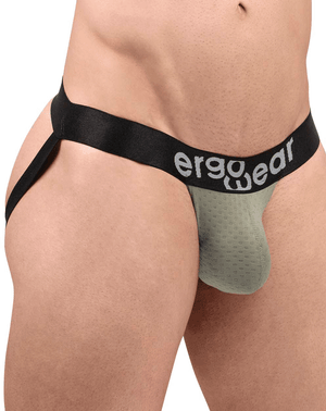 Ergowear Ew1676 Max Flow Jockstrap Smoke Green