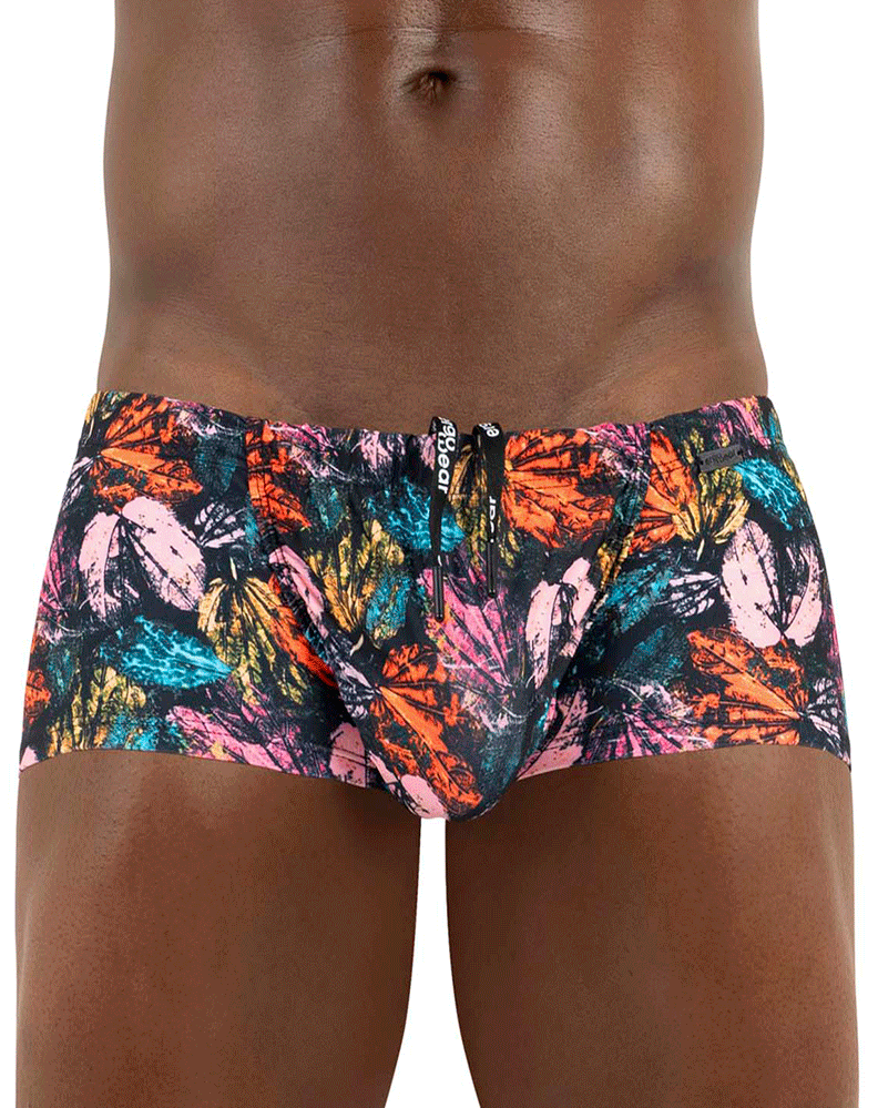 Ergowear Ew1696 Feel Sw Swim Trunks Pink Leaves