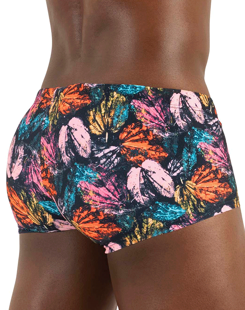 Ergowear Ew1696 Feel Sw Swim Trunks Pink Leaves