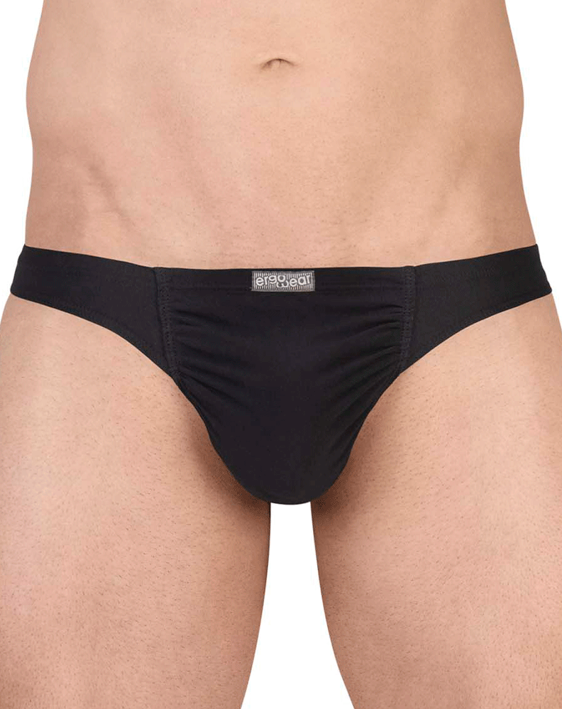 Ergowear Ew1726 Feel Gr8 Cotton Thongs Black