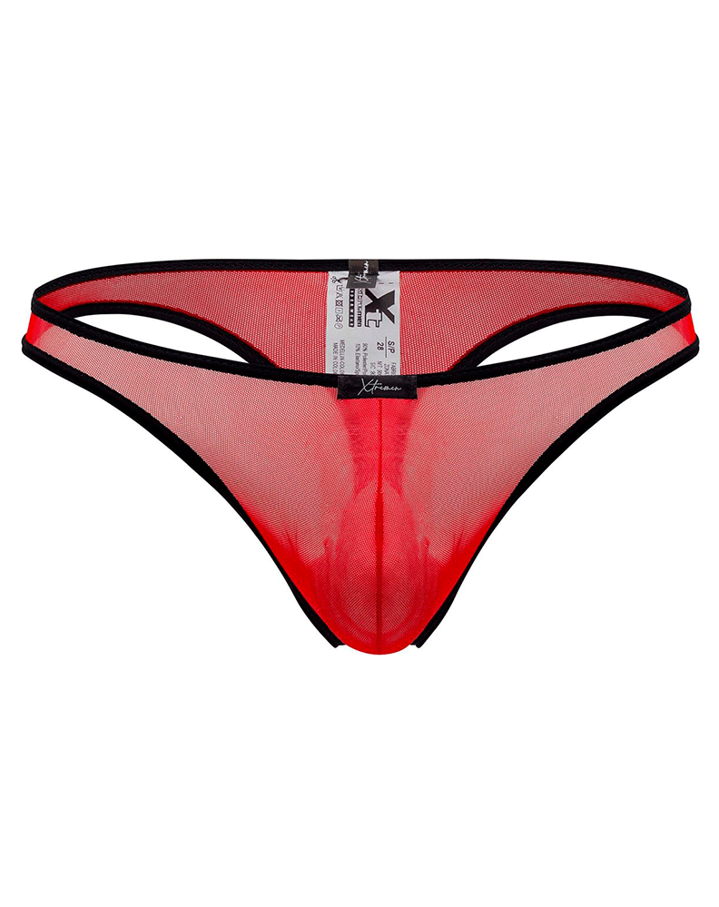 Xtremen 91126 Vibrant Mesh Thongs