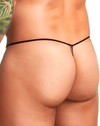 Justin+simon Xsj02 Silky G-string Bulge Black Mesh