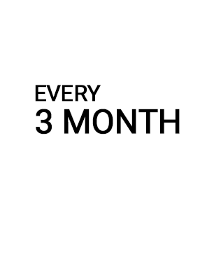 tri-monthly
